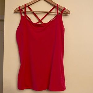 Arcteryx tank top hot pink red